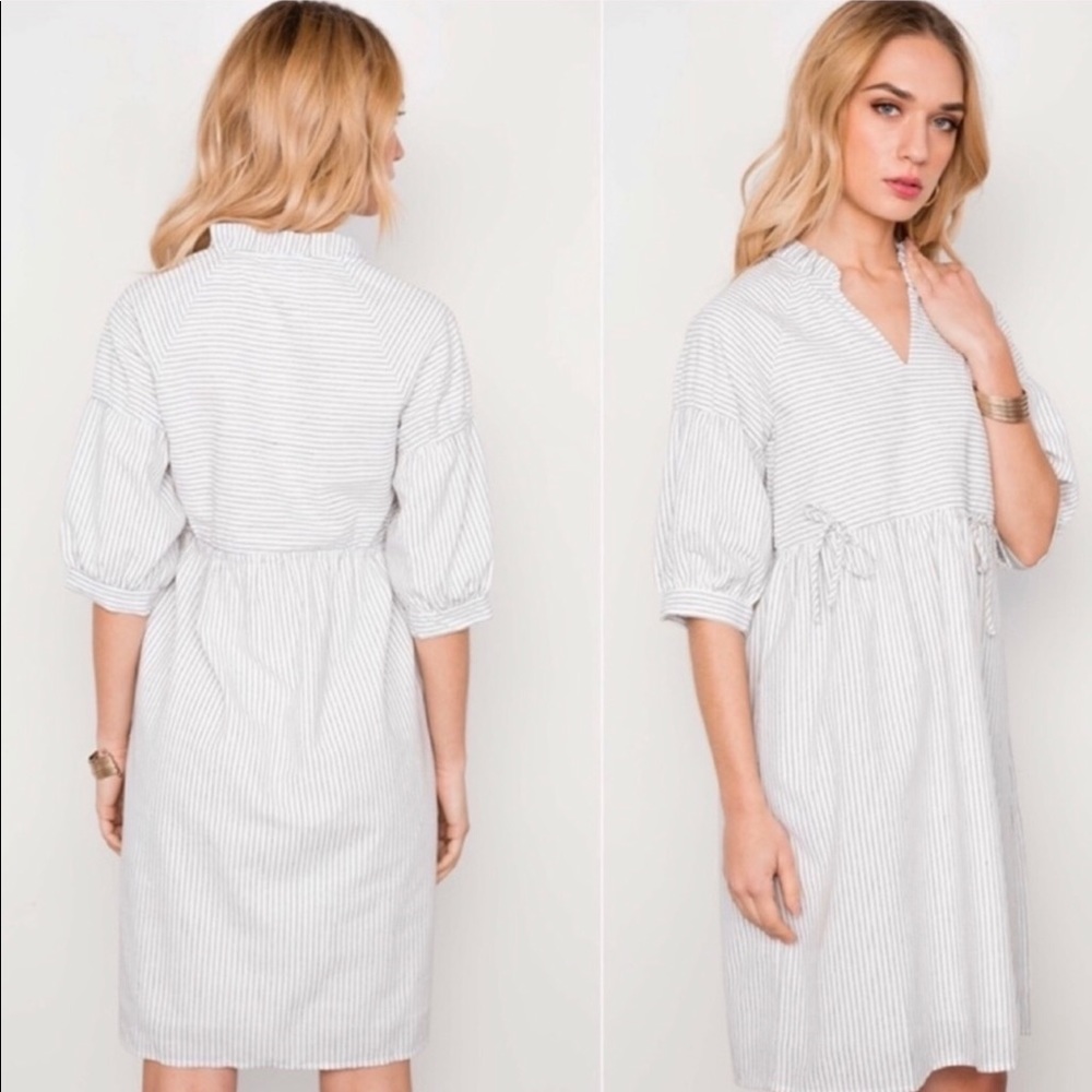 💐IVORY V-NECK DRESS💐 - Picture 8 of 8